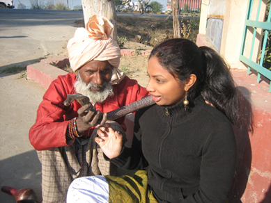 Sangita & Snake Charmer